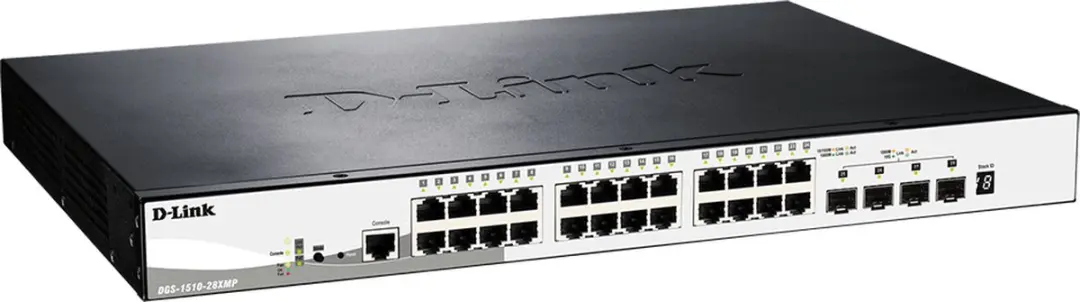 D-Link DGS-1510-28XMP/E Switch - 24 PoE-poorten - afbeelding 3 van 3