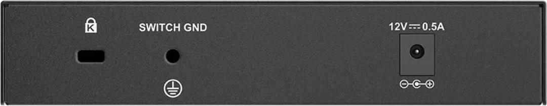 D-Link DMS-107/E Ethernet Switch - Zwart - afbeelding 6 van 6