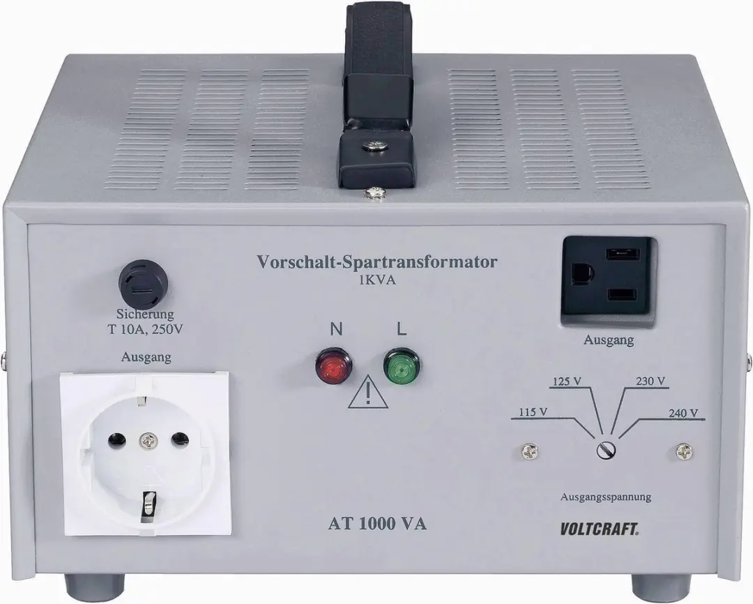 Voltcraft AT-1000 NV Voorschakeltransformator