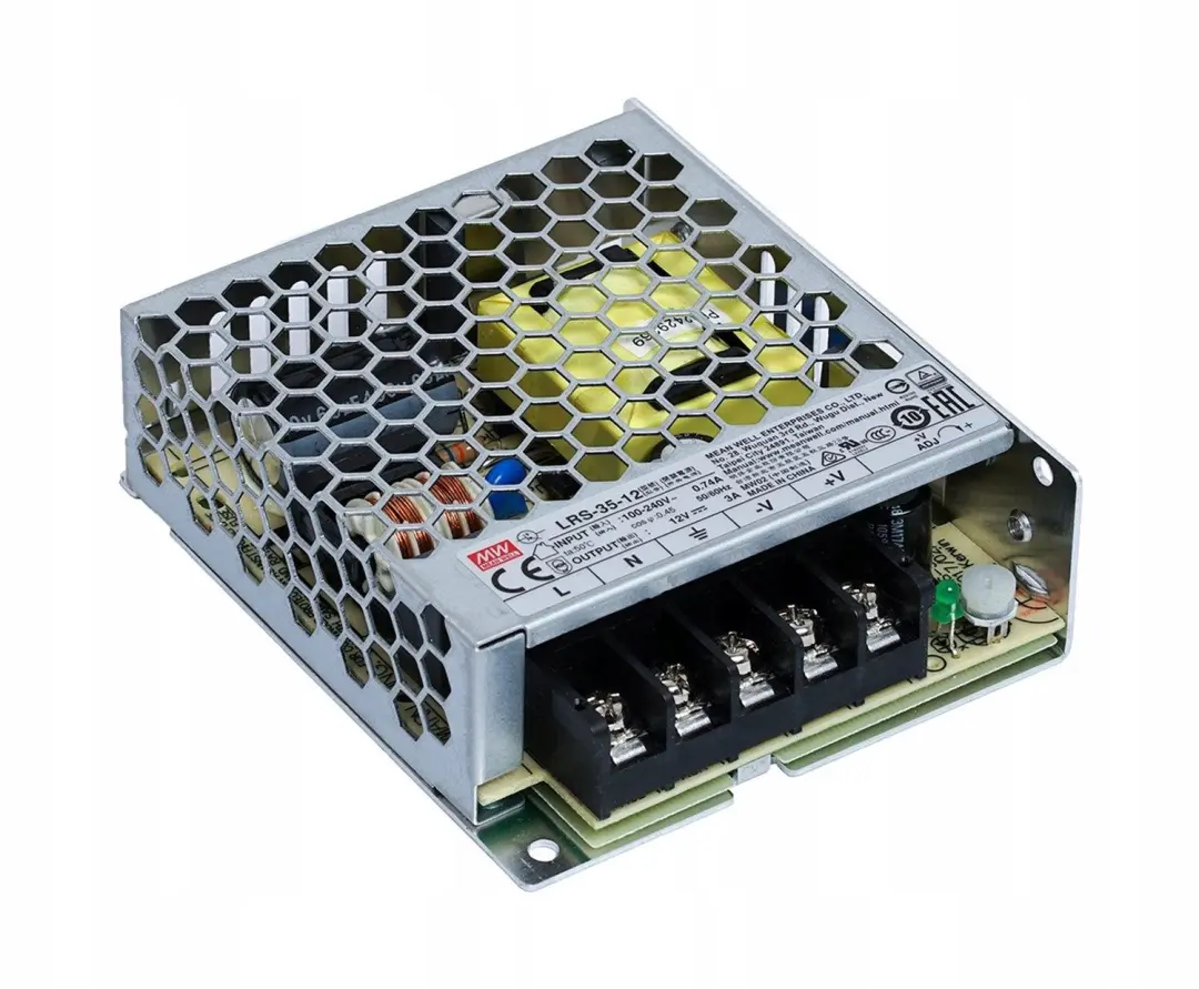 Mean Well LRS-35-12 Schakelnetvoeding 12V 3A 36W - afbeelding 2 van 3