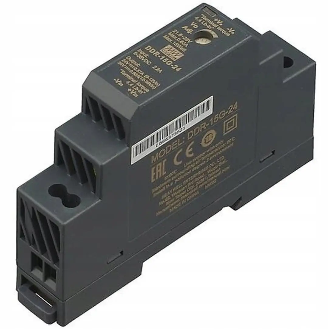 Mean Well DDR-15G-24 DIN-rail DC/DC-converter