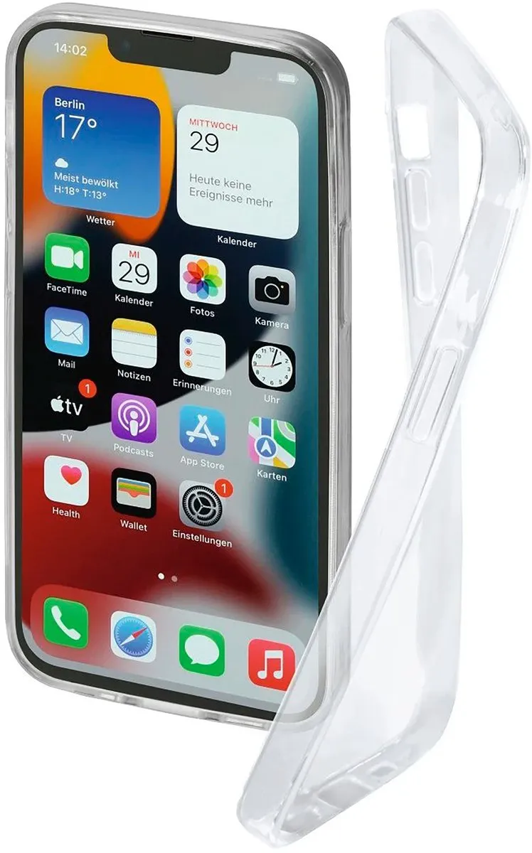Hama Crystal Clear Cover iPhone 13 Pro - MPN 00196967 - afbeelding 2 van 6