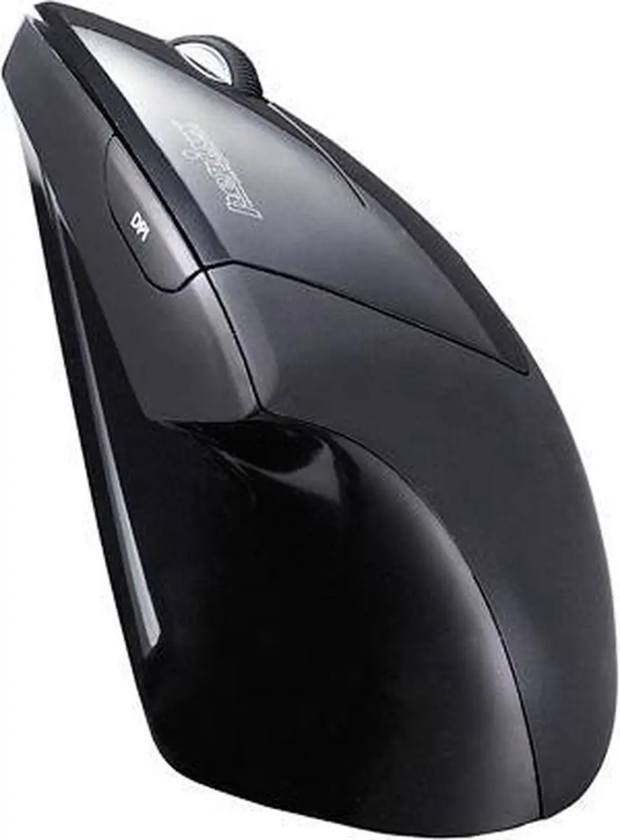 Perixx Perimice 713 Draadloze Ergonomische Muis - Zwart - afbeelding 2 van 6