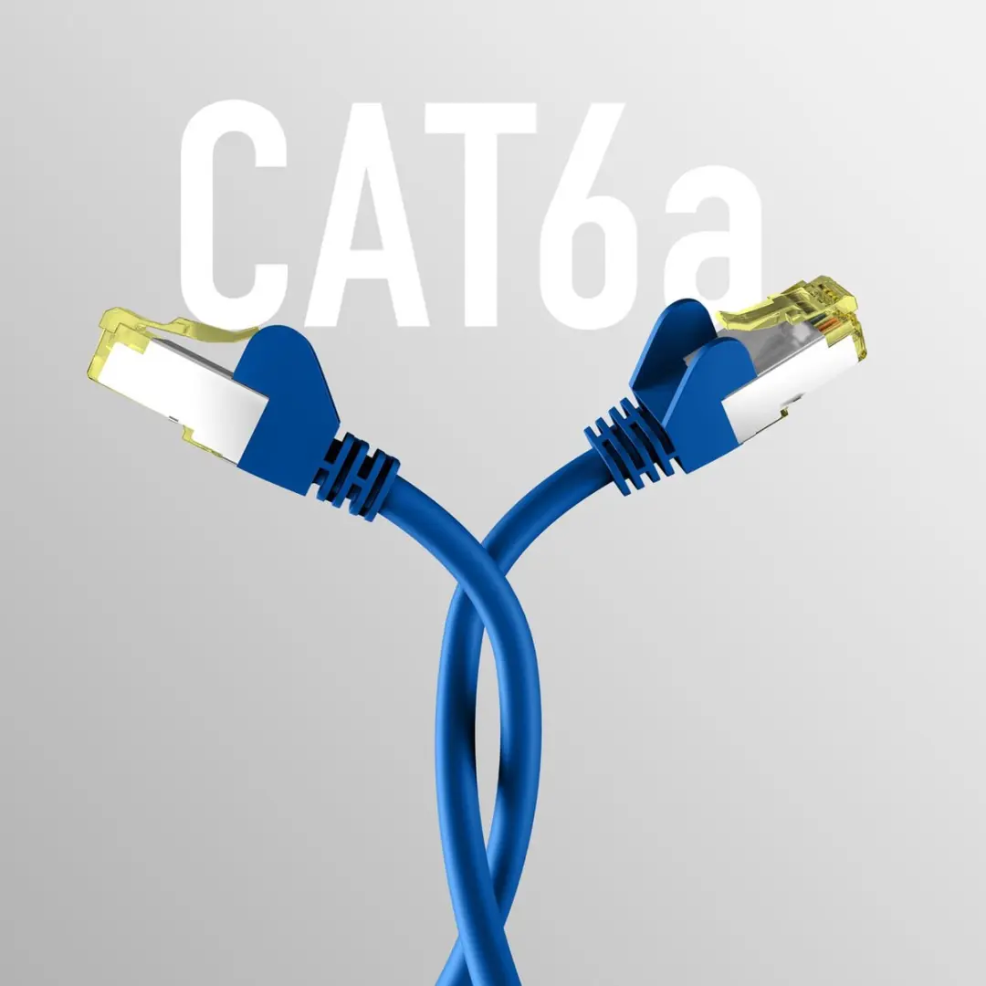 EFB Elektronik EC020200100 CAT6a Patchkabel 25m - Blauw - afbeelding 2 van 2