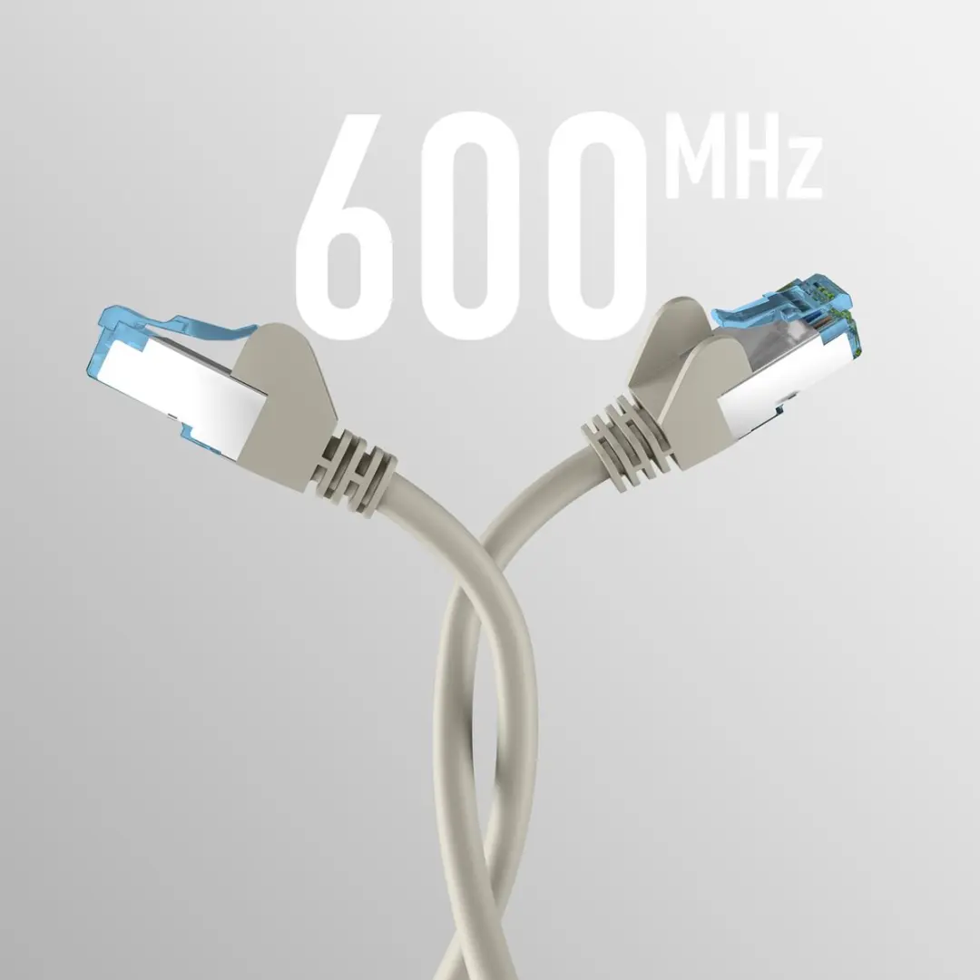 EFB Elektronik EC020200126 CAT7 Patchkabel 10m - Grijs - afbeelding 2 van 2
