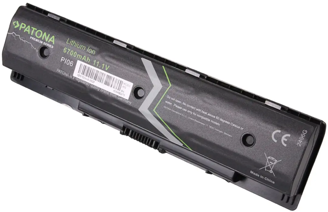 Patona HP PI06 Laptop Accu 2496 - afbeelding 5 van 5