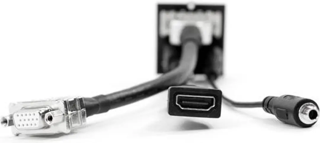 Bachmann Custom 917.226 Module VGA HDMI Audio - Zwart - afbeelding 2 van 5