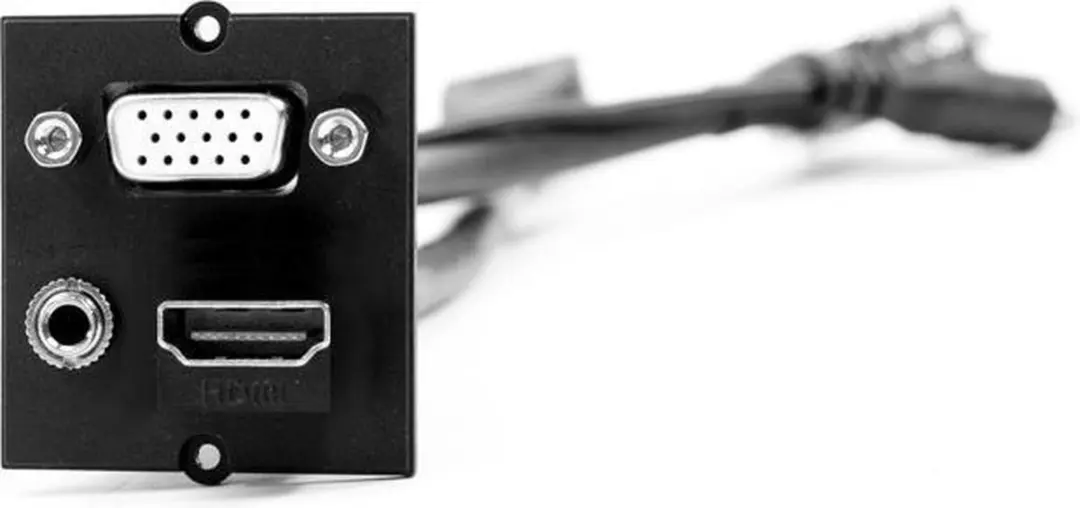 Bachmann Custom 917.226 Module VGA HDMI Audio - Zwart - afbeelding 4 van 5