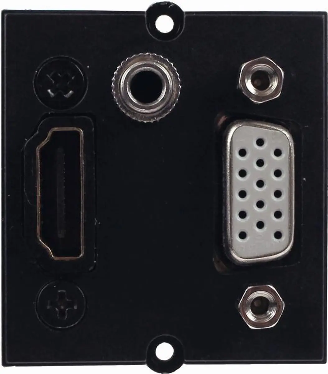 Bachmann Custom 917.226 Module VGA HDMI Audio - Zwart - afbeelding 5 van 5