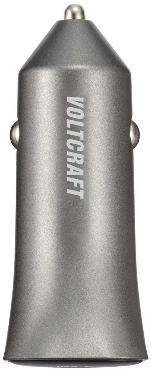 Voltcraft CPS-38W/2 USB-oplader 38W - Zilver-zwart - afbeelding 3 van 4
