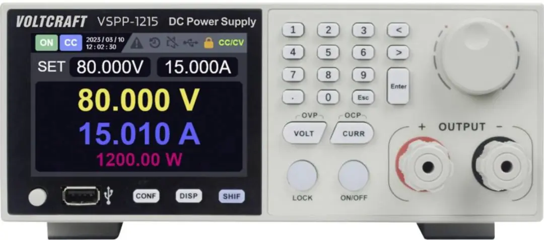 Voltcraft VSPP-1215 19 Labvoeding