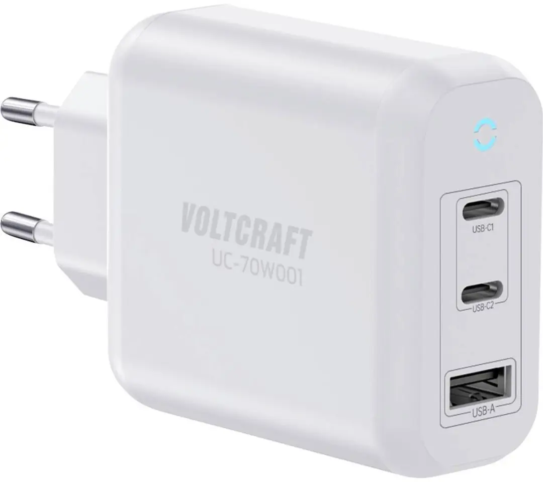 Voltcraft UC-70W001 USB-oplader 70W