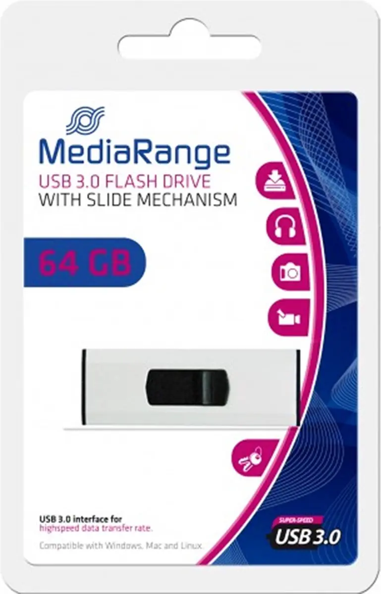 MediaRange MR917 USB-stick 64GB - afbeelding 6 van 6