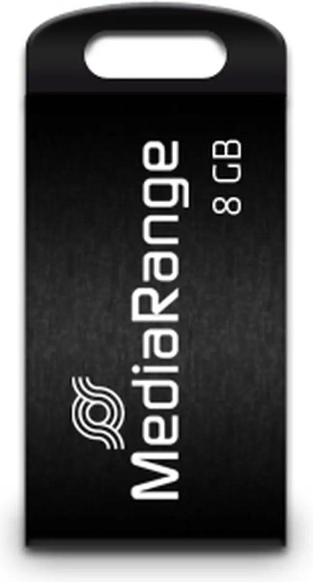 MediaRange Nano MR920 USB-stick - Zwart - afbeelding 4 van 4