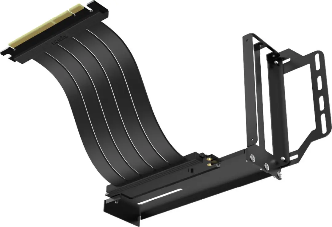 Akasa RISER BLACK PRO AK-CBPE02-20B Verticale GPU-houder - PCIe 3.0 Riser-kabel - afbeelding 3 van 6