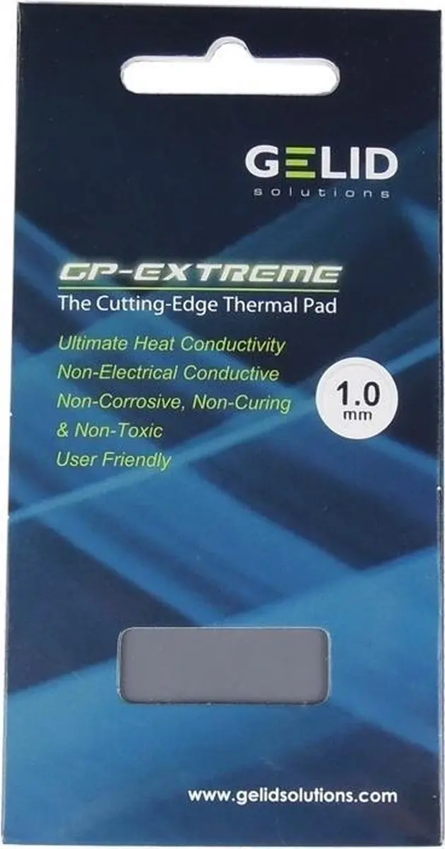 Gelid GP-Extreme TP-GP01-A Warmtegeleidend pad 0.5mm 12 W/mK - afbeelding 4 van 5