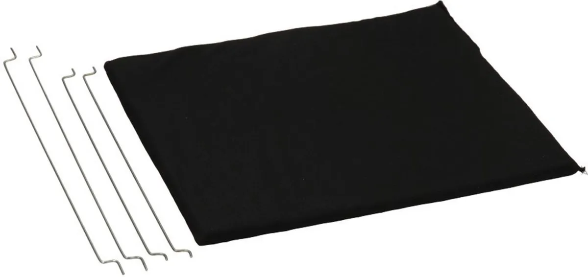 Whirlpool WPRO 480122102387 Koolstoffilter AMC069 - Zwart