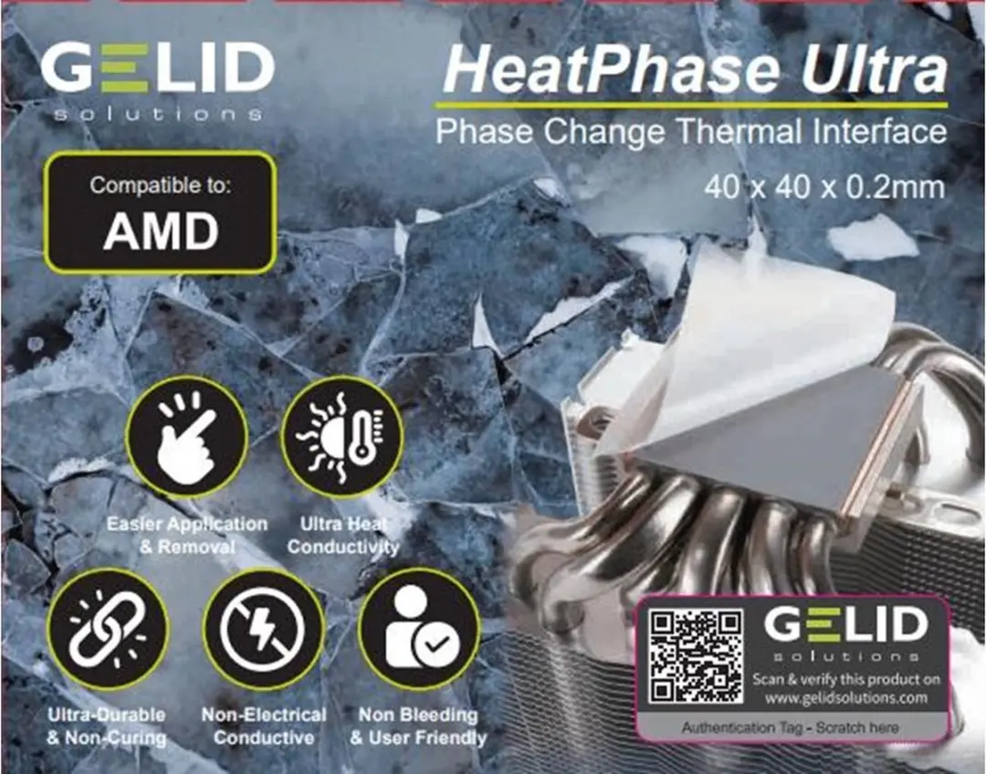 Gelid HeatPhase UltraPad AMD PH-GC-01-A