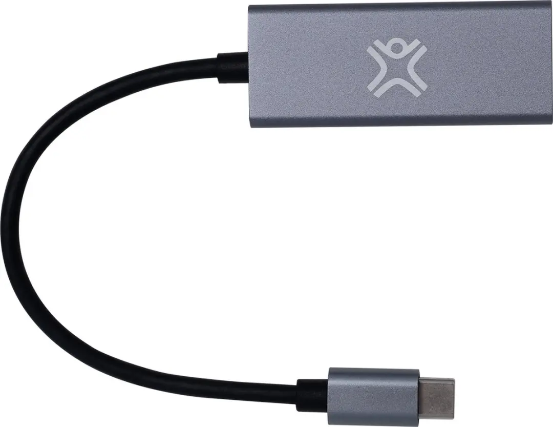 XtremeMac XWH-ACE-13 USB-C naar Ethernet adapter - Grijs - afbeelding 2 van 6