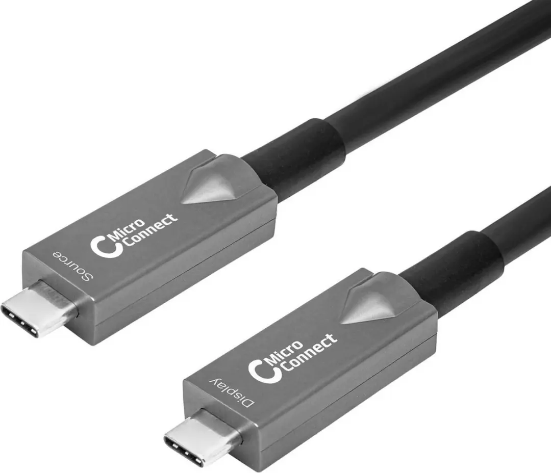 Microconnect USB3.2CC10OP USB-C Kabel 10m - Zwart - afbeelding 5 van 6