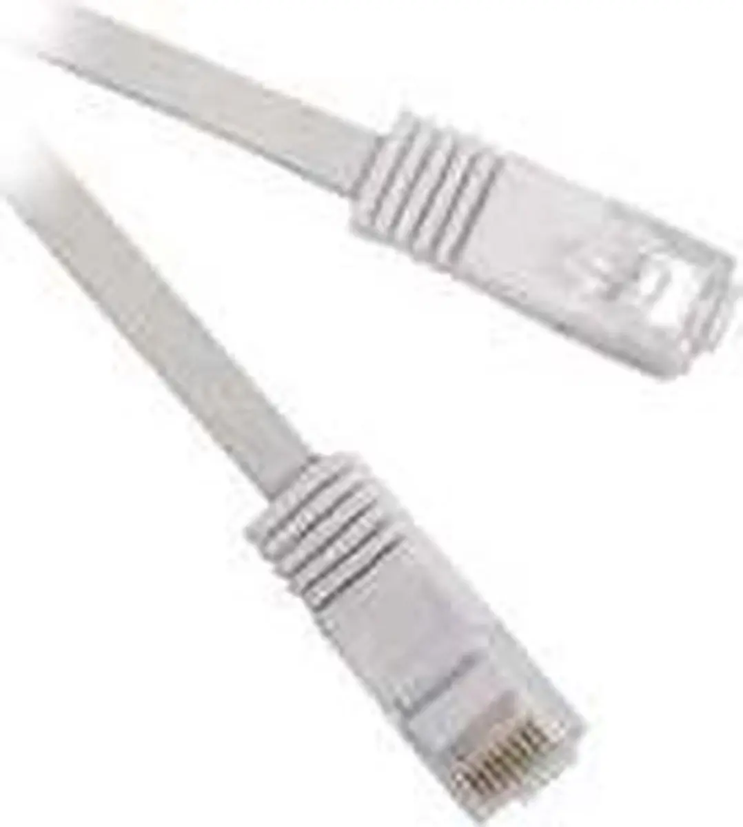 Microconnect Cat6 UTP UltraFlat Netwerkkabel - 5m - Wit - afbeelding 3 van 3