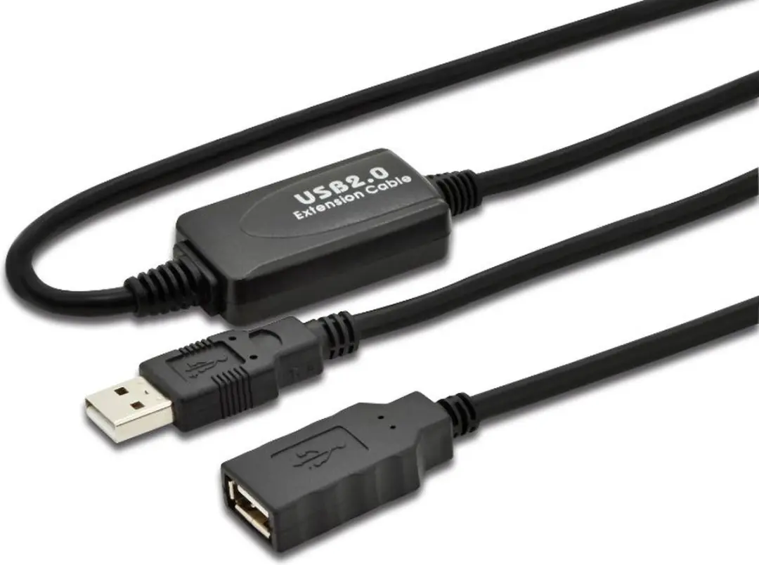 Microconnect USB2.0AAF10A USB-A 2.0 Verlengkabel 10m