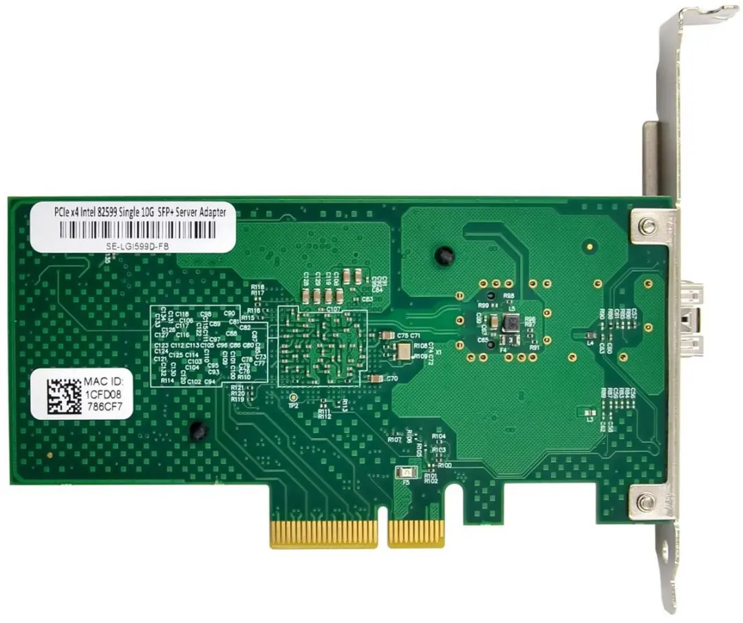 Microconnect MC-PCIEX4-X520-DA1 Netwerkkaart - 10000 Mbit/s - Intern Fiber - afbeelding 2 van 6