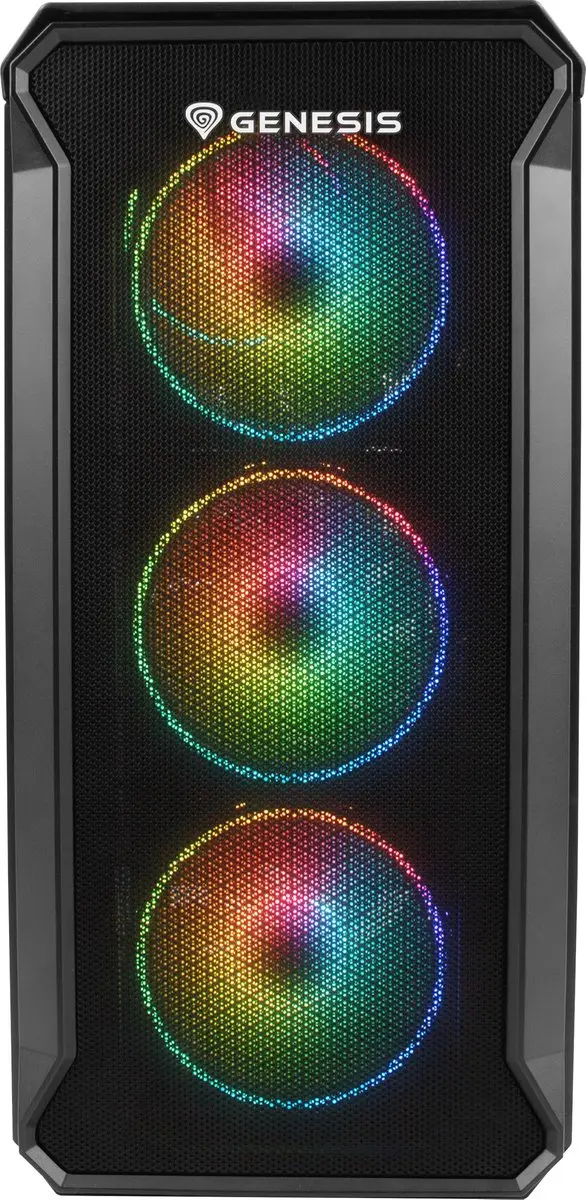 Genesis IRID 503 ARGB NPC-1559 PC-behuizing - Zwart - afbeelding 5 van 6