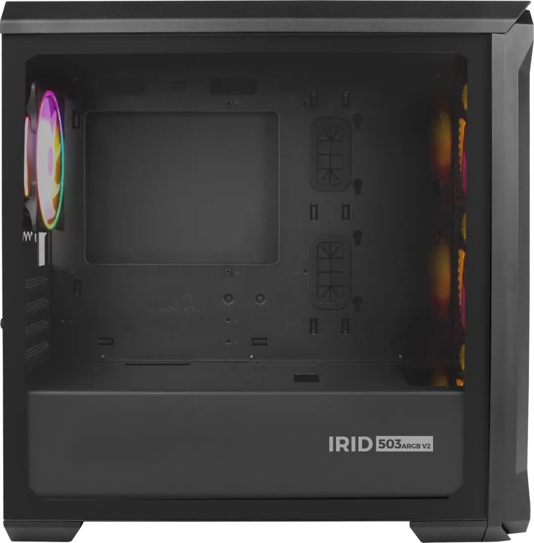 Genesis IRID 503 ARGB NPC-1559 PC-behuizing - Zwart - afbeelding 3 van 6
