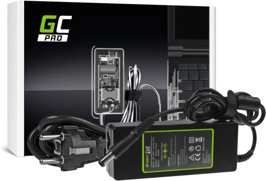 Green Cell AD09P Laptop Netvoeding 90W 19.5V 4.62A - Zwart - afbeelding 3 van 6