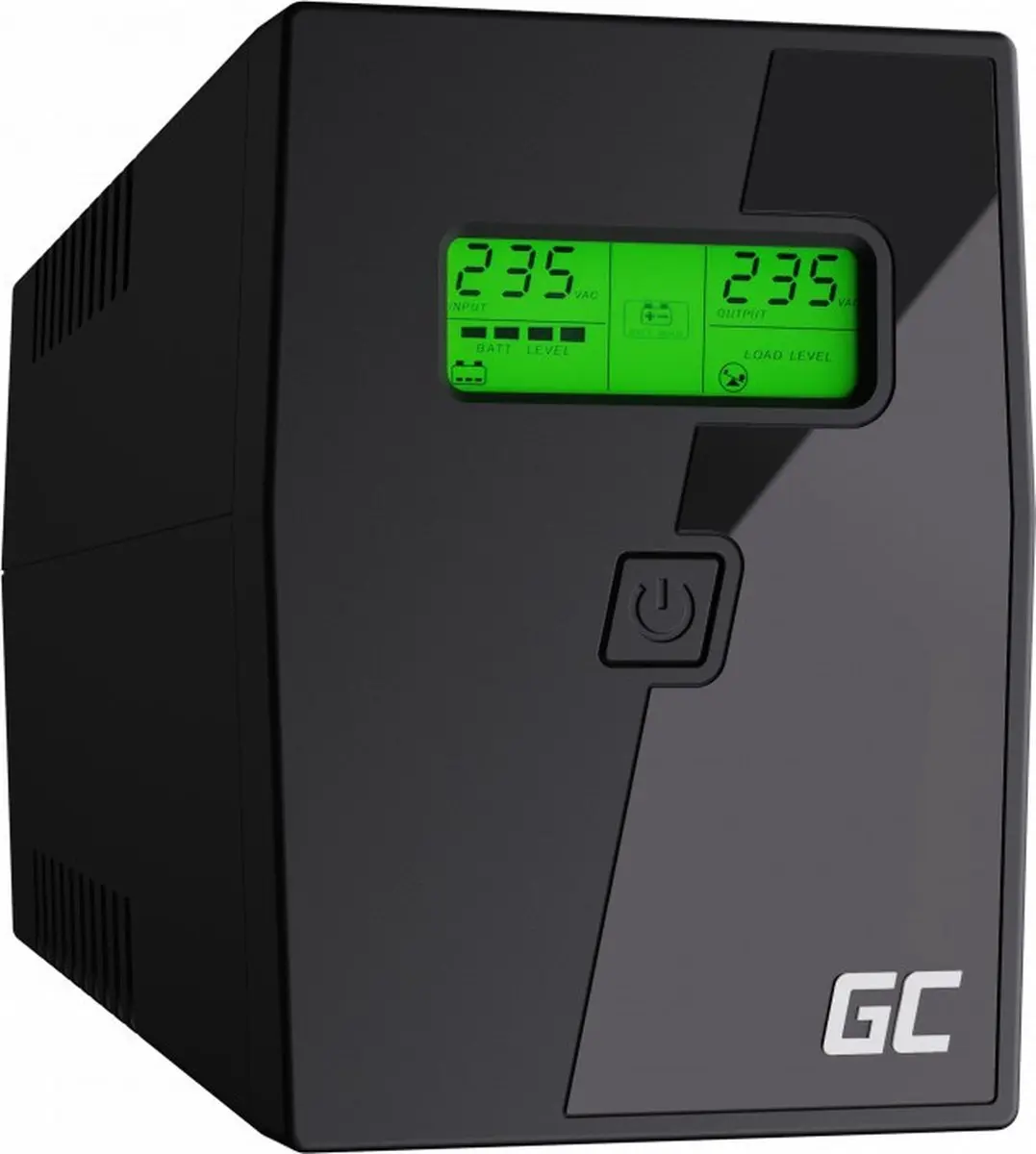 Green Cell Micropower UPS02 USV - 800VA 480W - afbeelding 5 van 6
