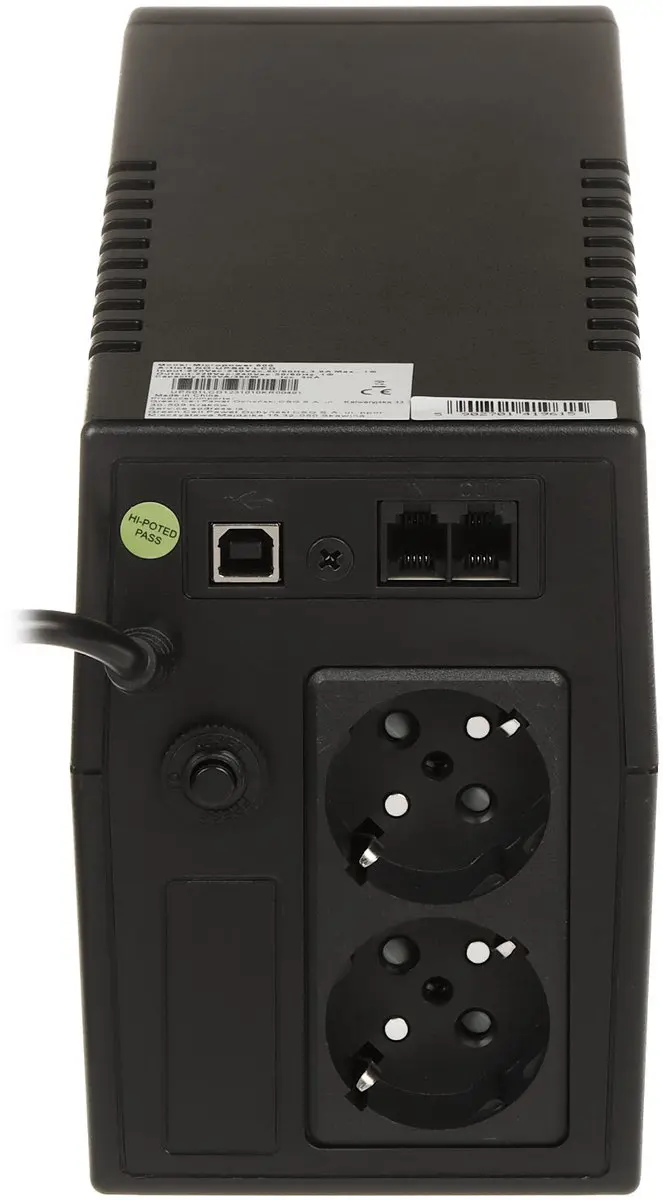 Green Cell Micropower UPS02 USV - 800VA 480W - afbeelding 3 van 6