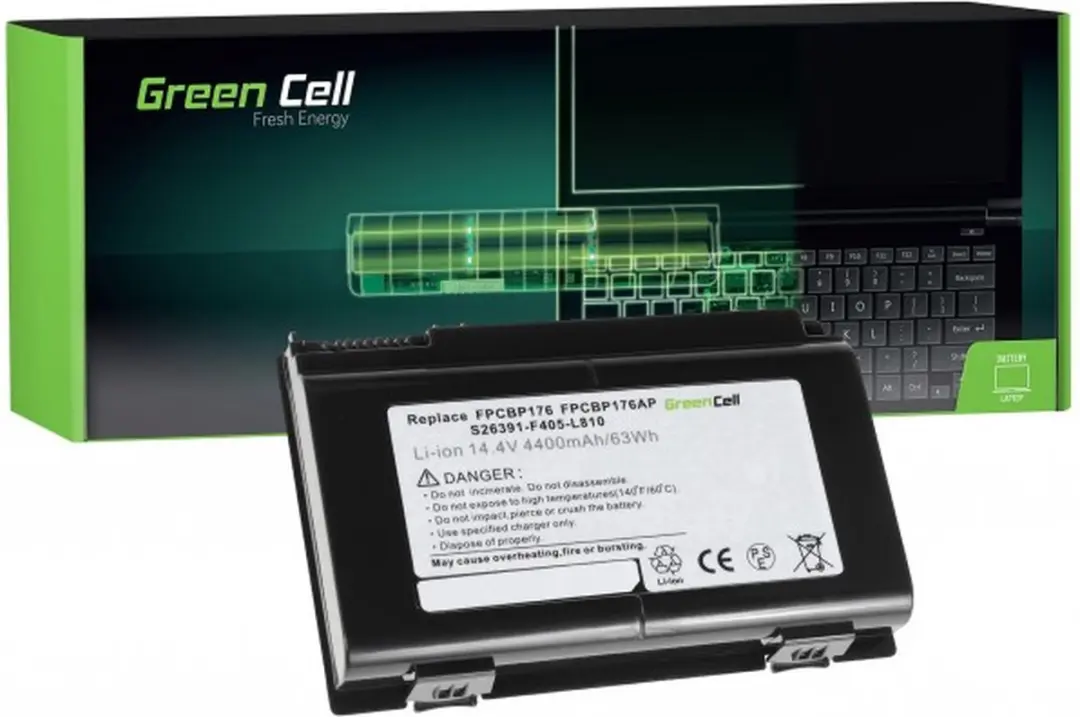 Green Cell FS23 laptop reserve-onderdeel Batterij