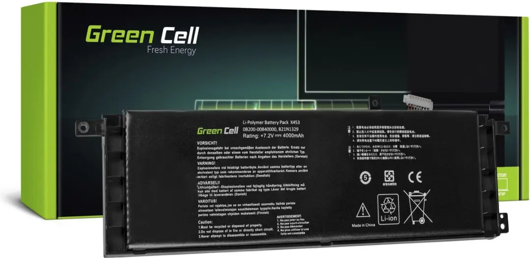 Green Cell AS80 Laptopbatterij voor Asus X553