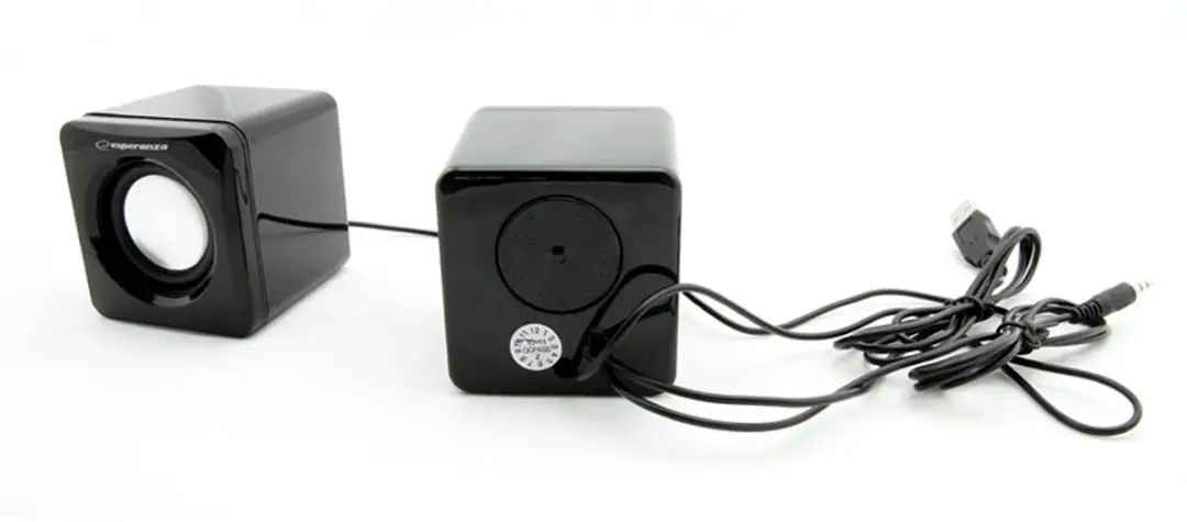 Esperanza Leggiero EP111 Luidsprekers 2.0 - USB Voeding - Zwart - afbeelding 4 van 6