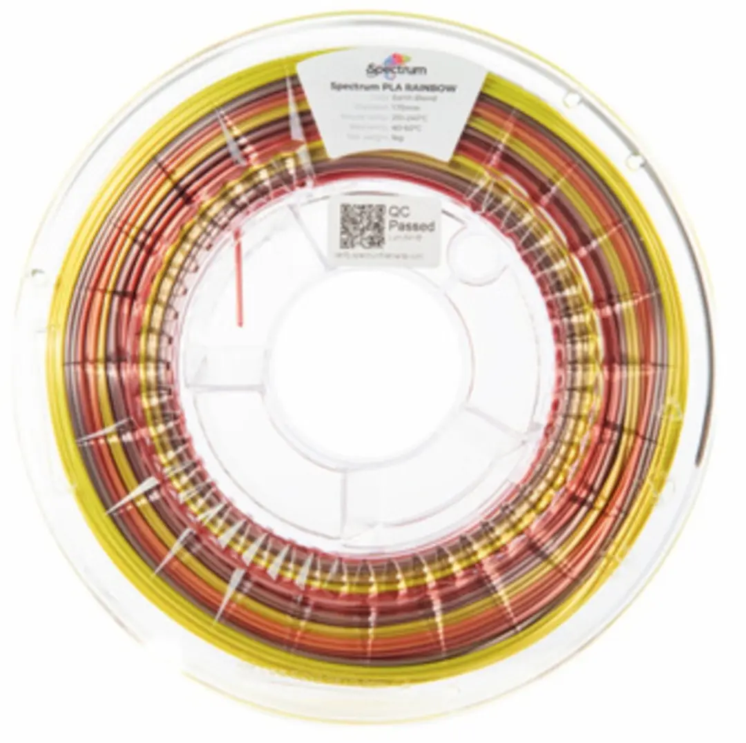 Spectrum PLA Filament Regenboog Aarde 1,75mm 1kg - afbeelding 2 van 5