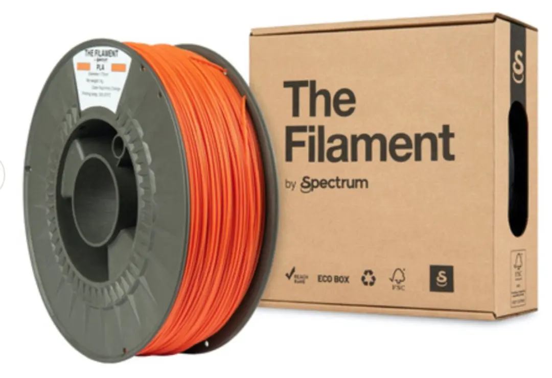 Spectrum TF-24012 PLA Filament 1.75mm - 1kg - Oranje - afbeelding 4 van 4