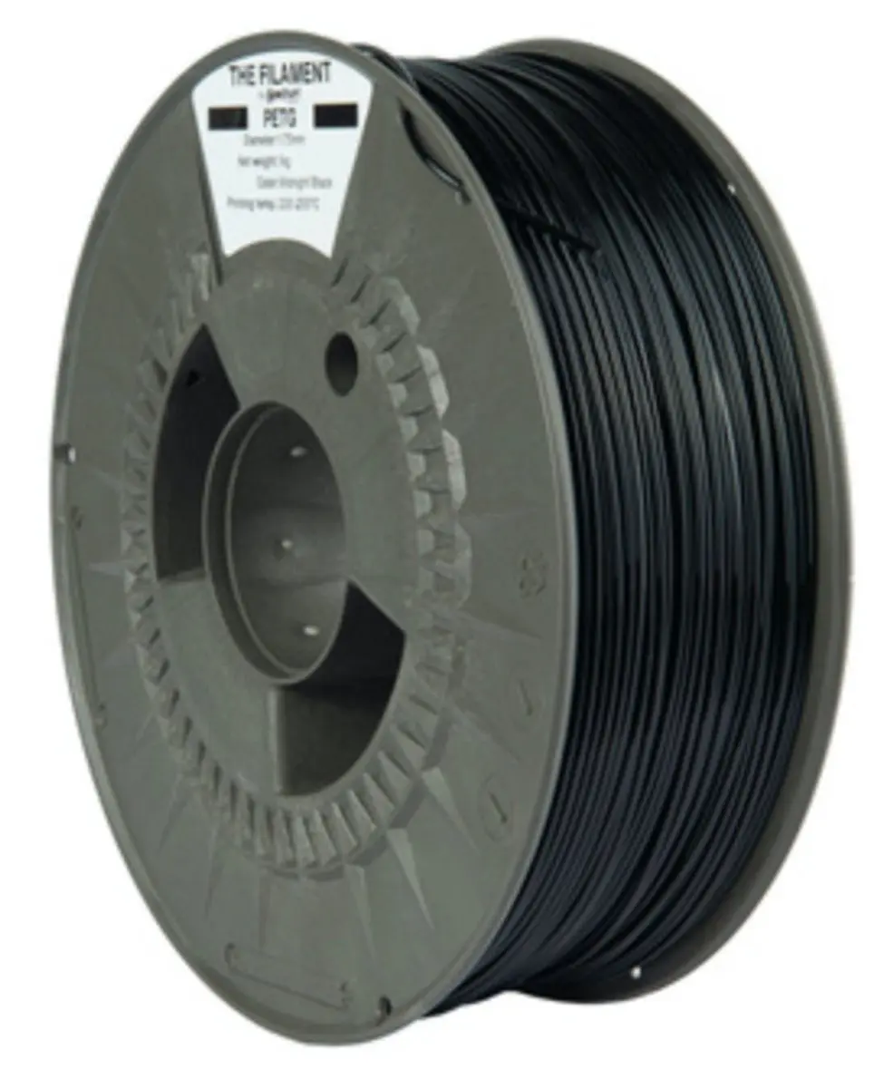 The Filament by Spectrum PET-G midnight Zwart 1 kg Filament - afbeelding 2 van 3