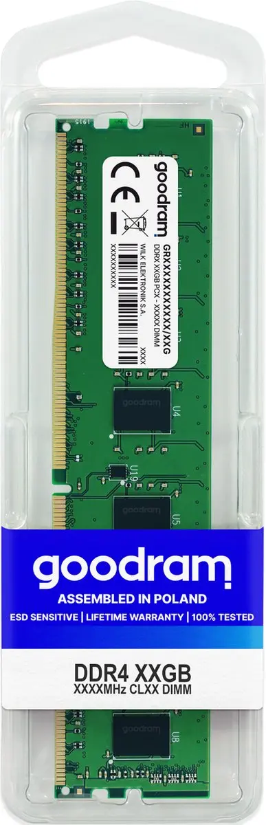 Goodram CL22 DDR4 Geheugenmodule 16GB 3200MHz
