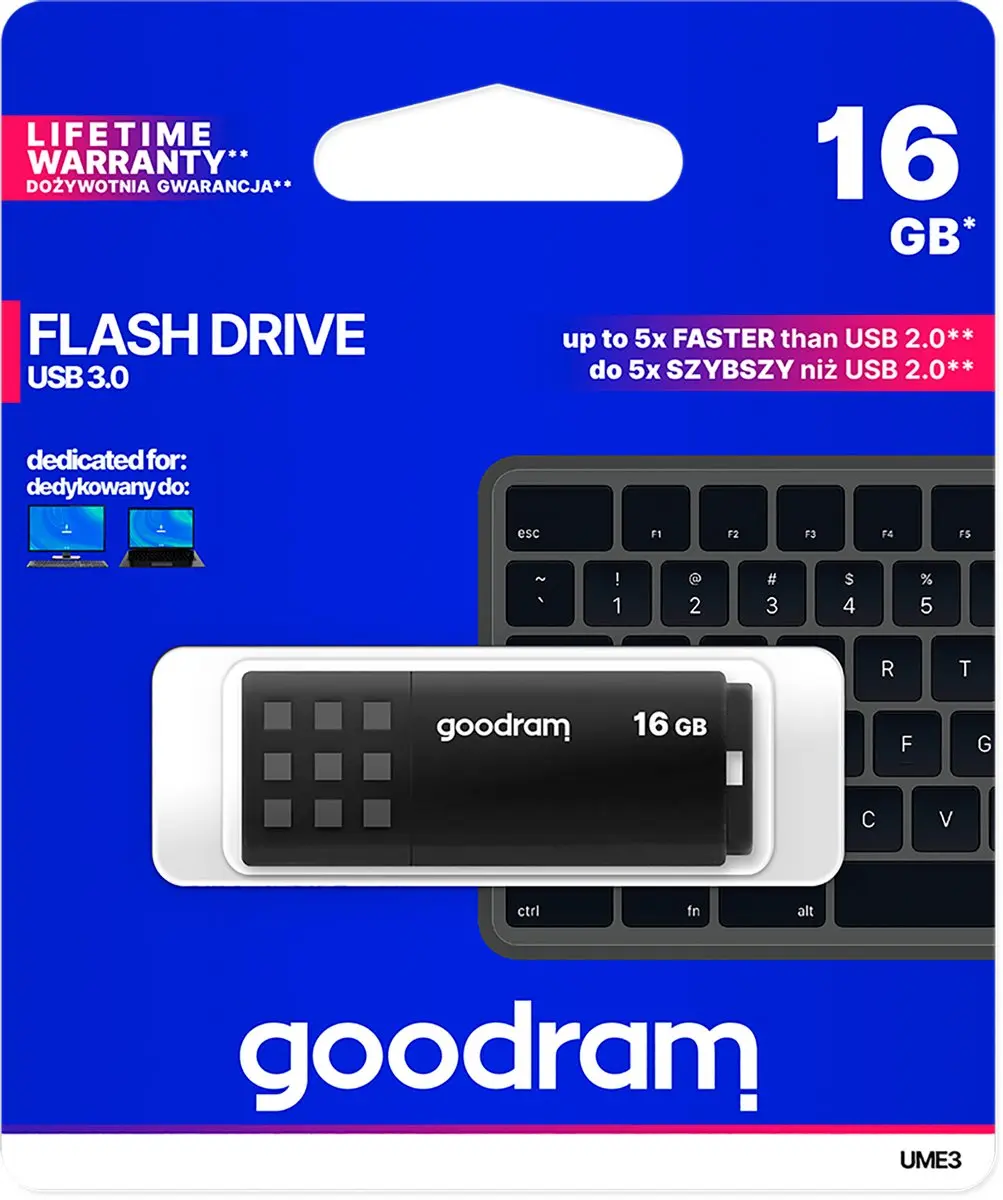 GoodRam UME3 UME3-0160K0R11 USB-stick
