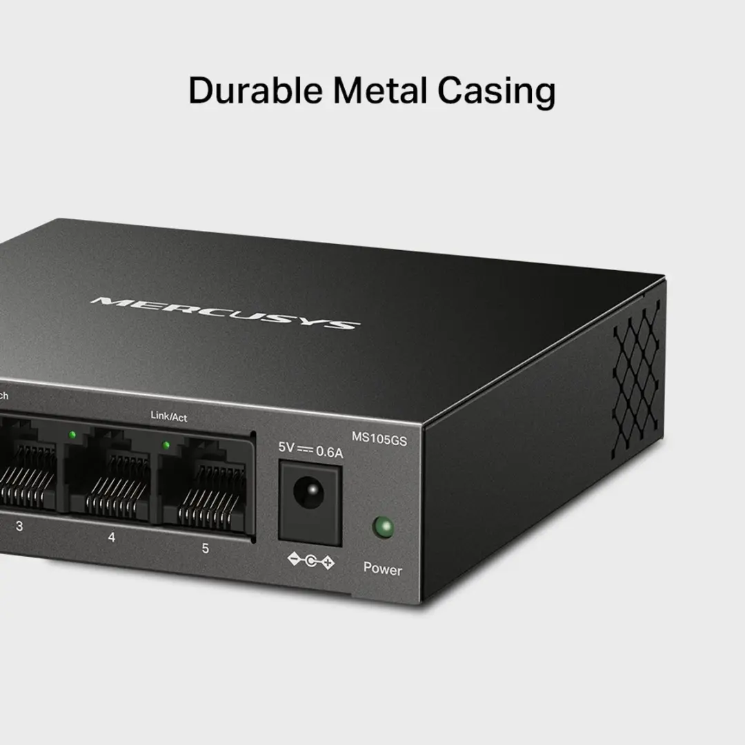 Mercusys MS105GS Netwerkswitch