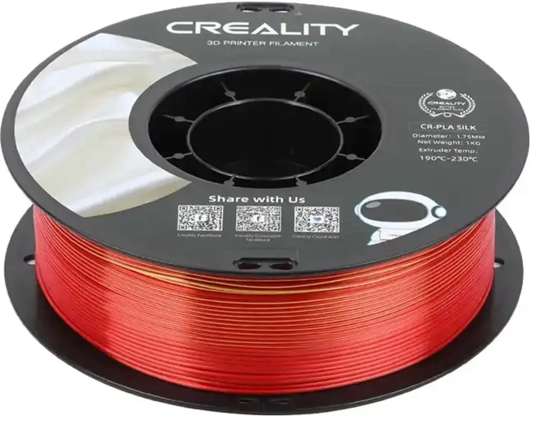 Creality CR-PLA Silk Filament 1.75mm - 1kg - Goud-Rood - afbeelding 3 van 6