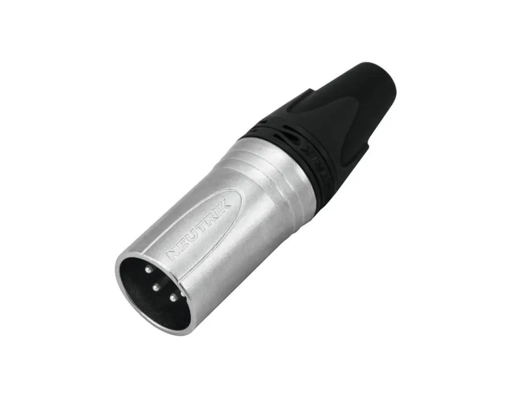Neutrik NC4MXX XLR-connector 4-pins (m) - Grijs - afbeelding 4 van 5