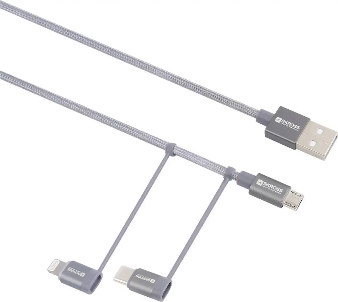 Skross USB-kabel USB-A 2.0 1.20m SKCA00143-1120CN - afbeelding 5 van 6