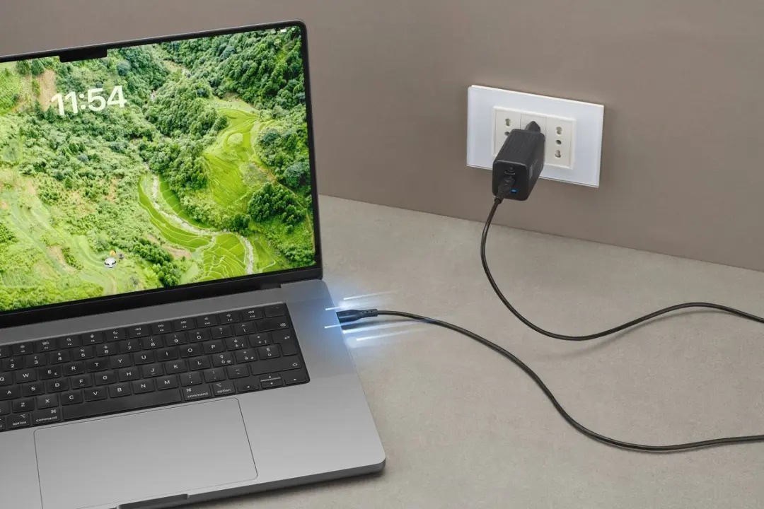 Cellularline USBDATA100C2C5A1MK USB-C kabel 1,2 m - 100W - Zwart - afbeelding 2 van 3