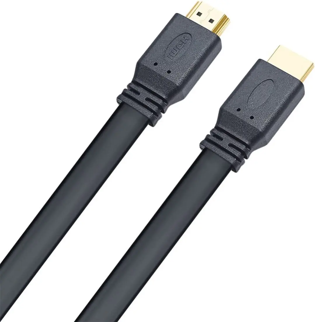 Techly ICOC HDMI2-FE-005TY HDMI Kabel 0,5m - Zwart - afbeelding 3 van 6