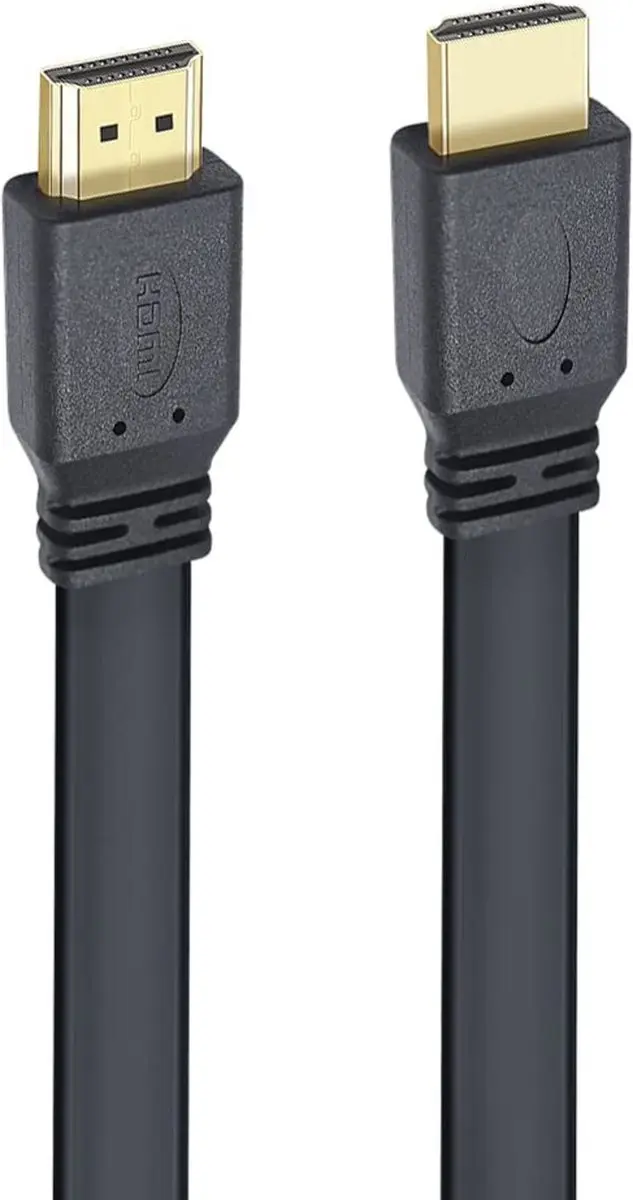 Techly ICOC HDMI2-FE-005TY HDMI Kabel 0,5m - Zwart - afbeelding 4 van 6