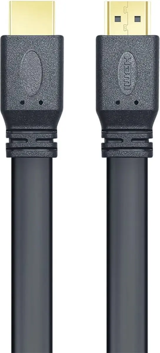 Techly ICOC HDMI2-FE-005TY HDMI Kabel 0,5m - Zwart - afbeelding 2 van 6