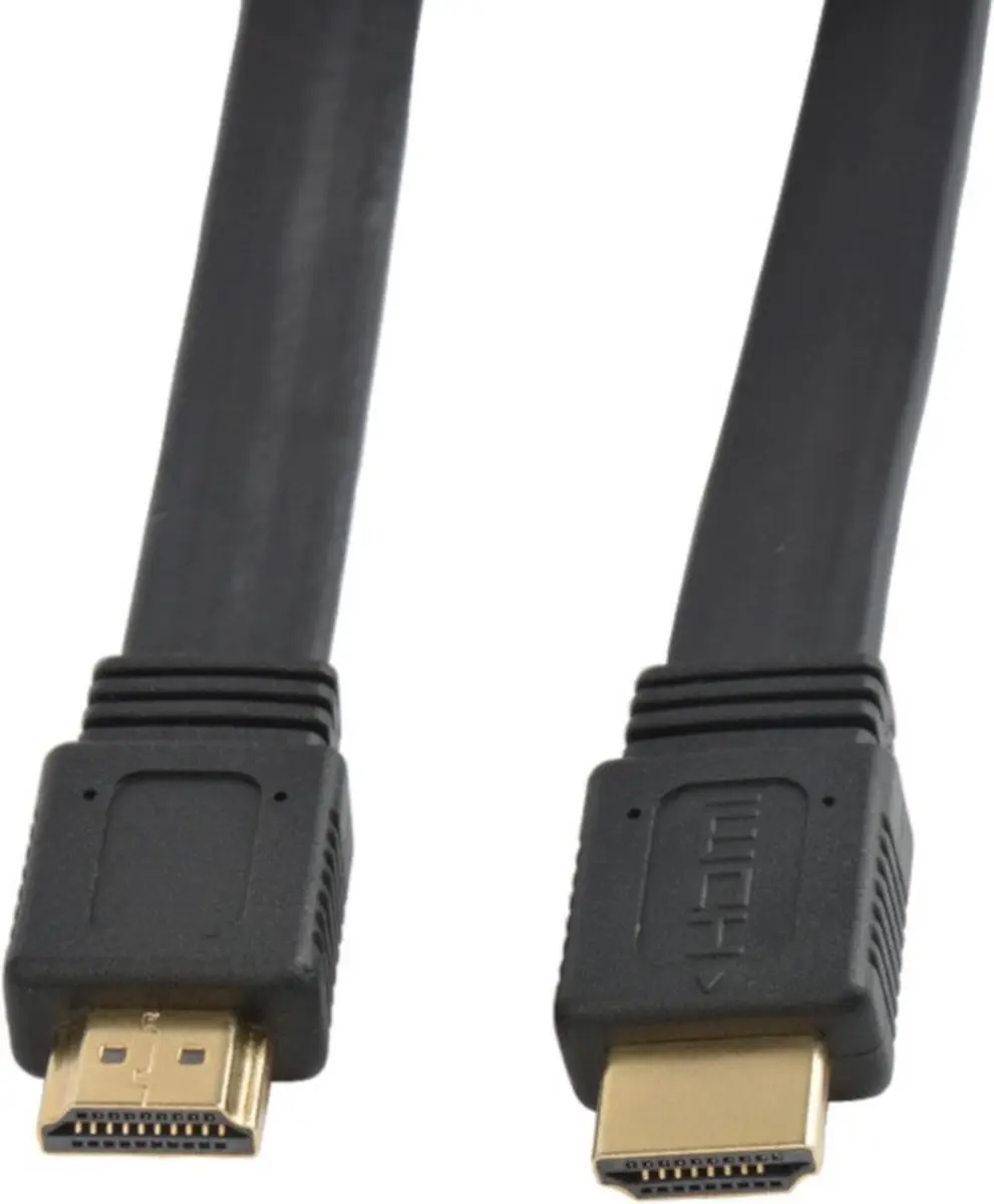 Techly ICOC HDMI2-FE-005TY HDMI Kabel 0,5m - Zwart - afbeelding 6 van 6