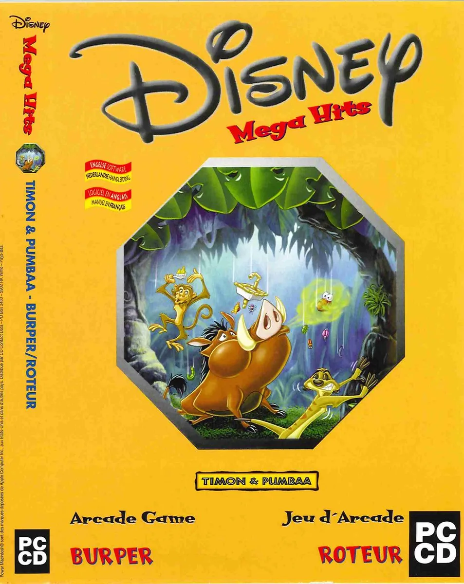 Disney Mega Hits Burper PC